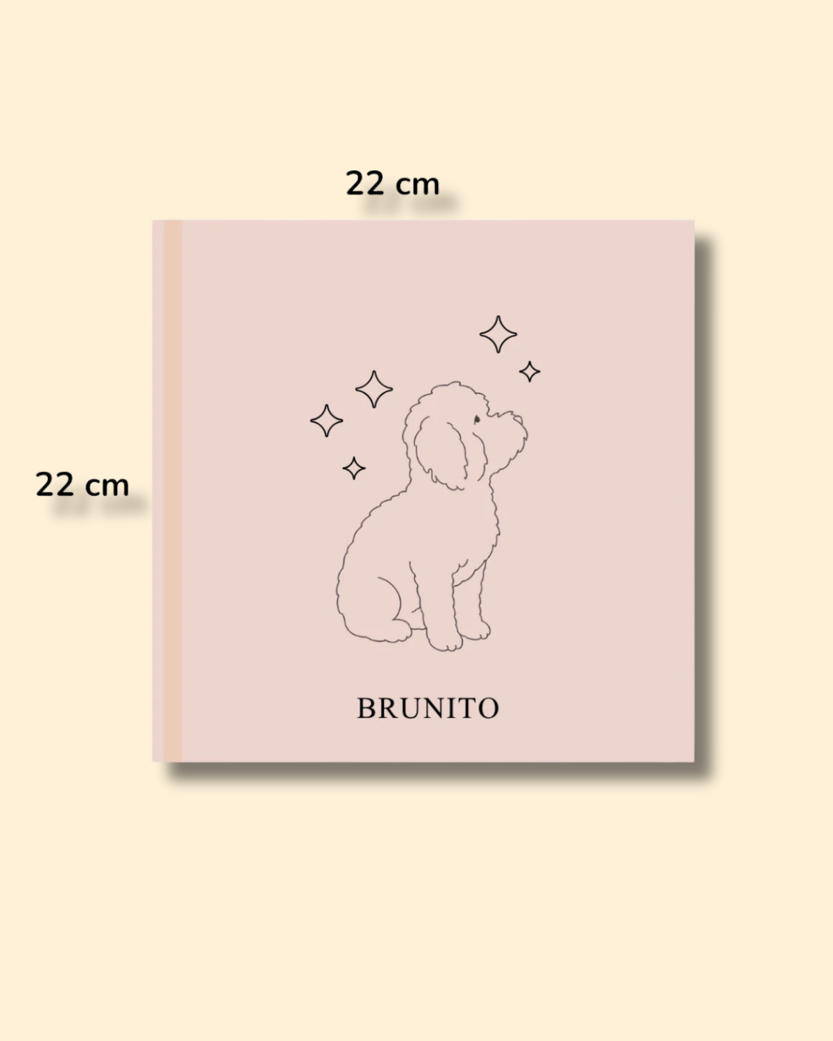 Photobook Personalizado Mascota 22x22 cm