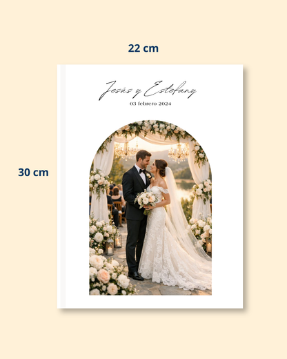 Photobook Personalizado Matrimonio 22x30 cm