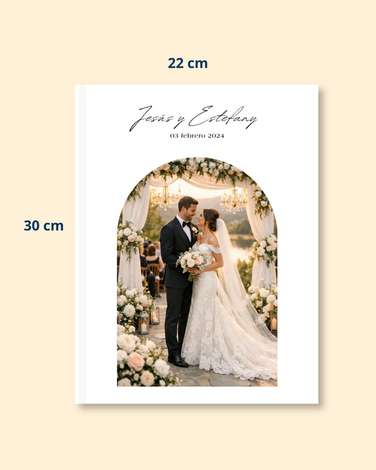 Photobook Personalizado Matrimonio 22x30 cm