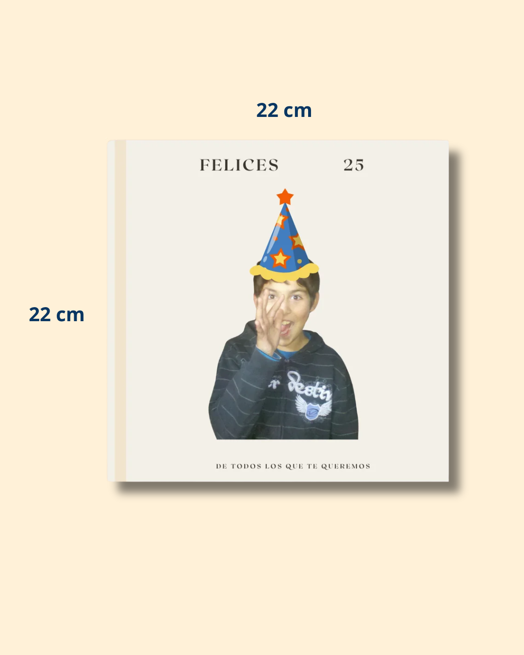 Photobook Personalizado Cumpleaños 22x22 cm