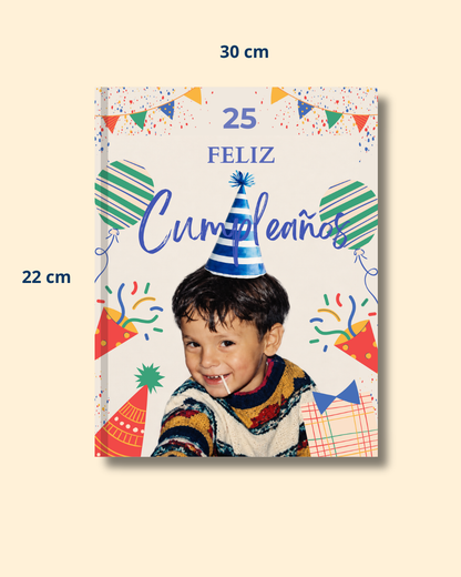 Photobook Personalizado Cumpleaños 22x30 cm
