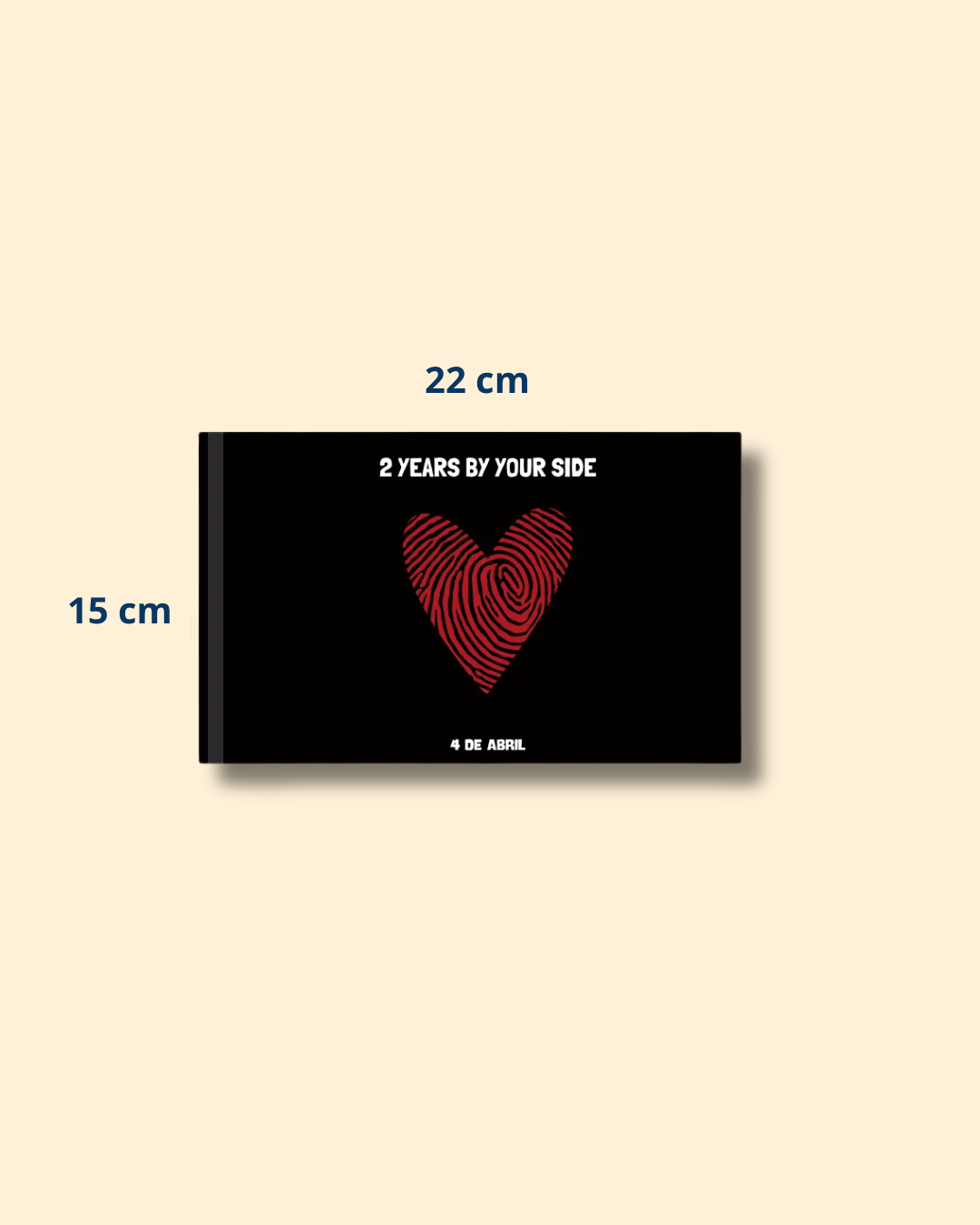 Photobook Personalizado Parejas 15x22 cm