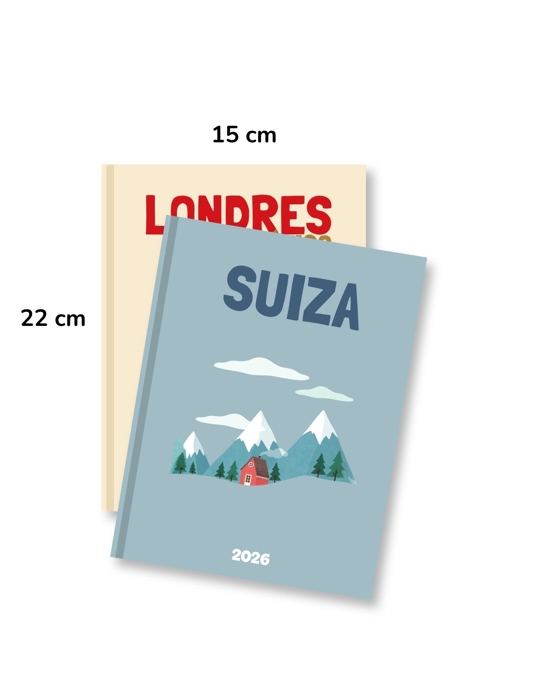 2 Photobook's personalizados 15x22 cm 180° | Promoción