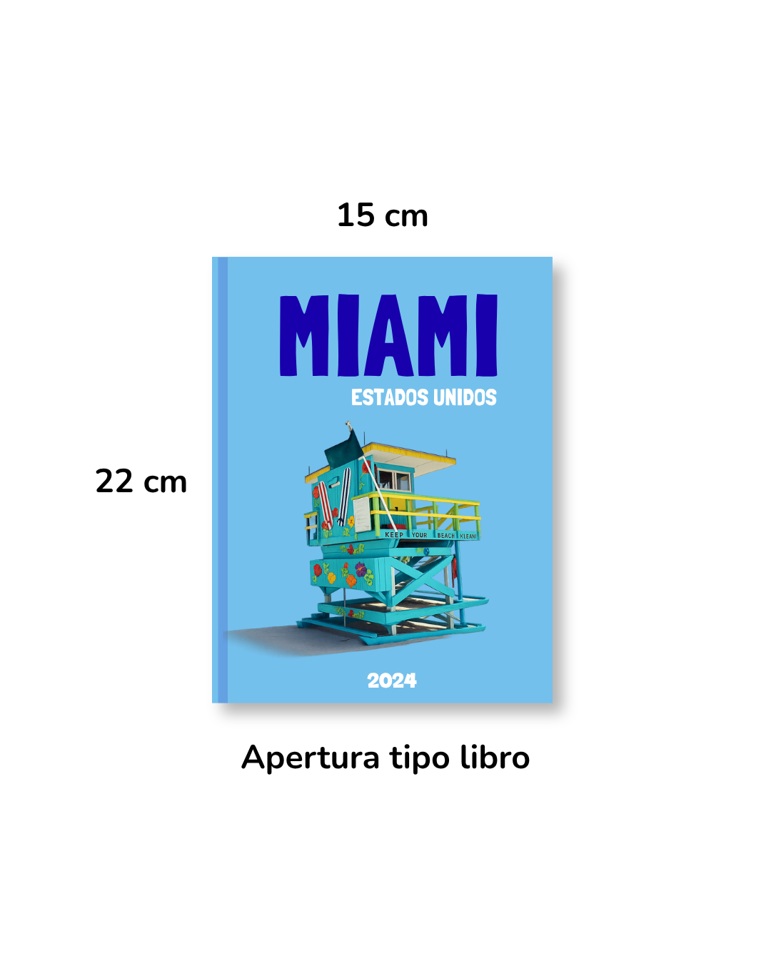 Photobook Personalizado 15x22 cm | Apertura tipo libro